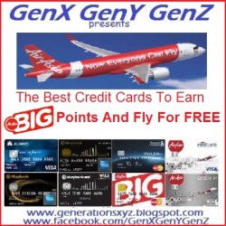 AirAsia Big Points Fly For Free with Credit Cards