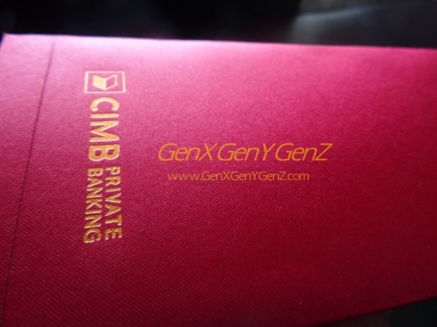 CIMB Private Banking Red Packet 2016 Rear