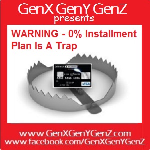 Installment Plan Is A Trap