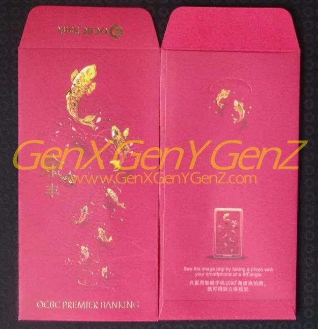OCBC Bank Premier Banking Ang Pow Red Packet 2016