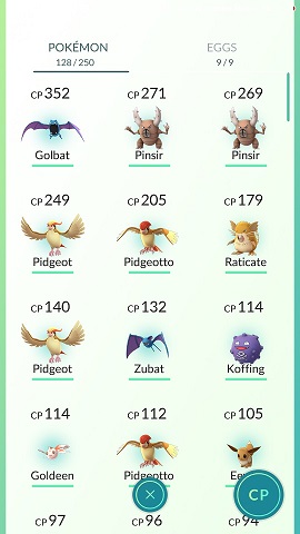 Pokemon 128 collected on first day