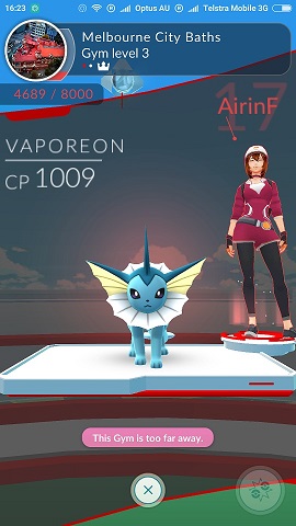 Pokemon Gym in Melbourne