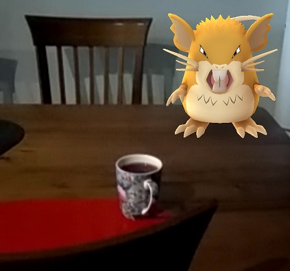 Pokemon on Dining Table 2