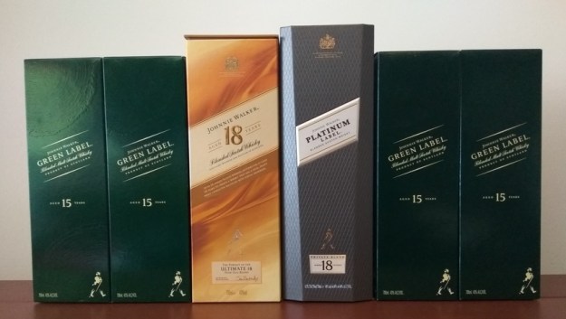 GenX Spirits Johnnie Walker Collection 2018