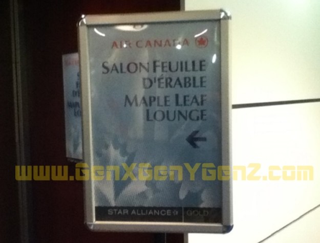 Air Canada Airport Lounge Paris