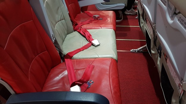 AirAsia Economy Class Flat Bed middle