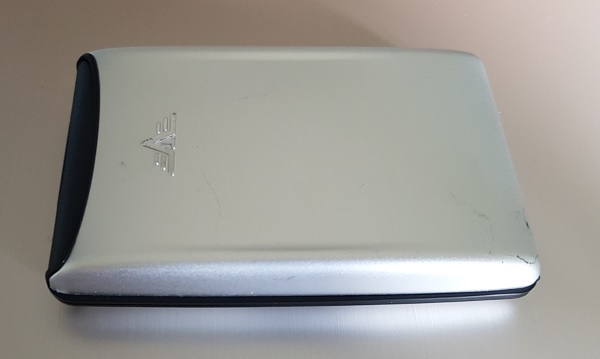 Aluminium anti-RFID wallet