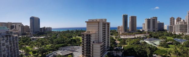 Ambassador Hotel Waikiki Family suite Panaroma View