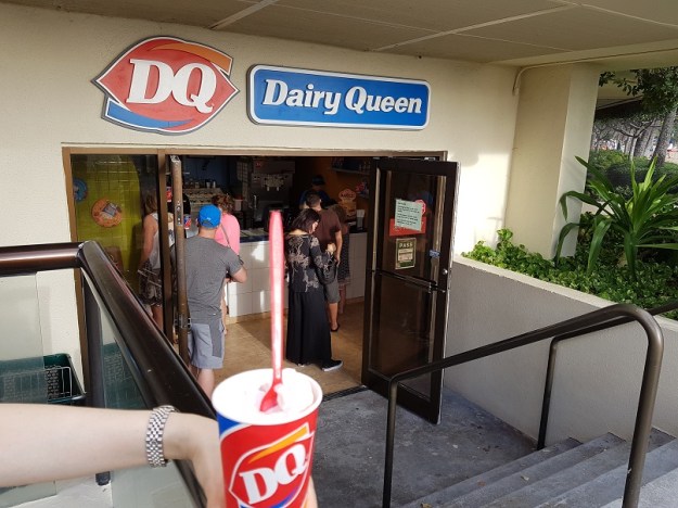 Dairy Queen Strawberry Banana Blizzard at Hilton Hawaiian Village