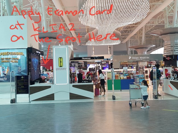 Eraman Member Card On The Spot KLIA2