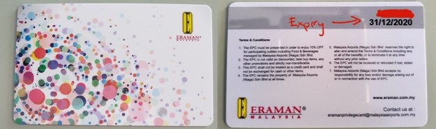 Eraman Privilege Member Card