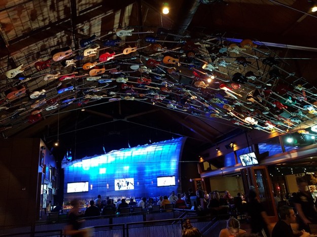 Hard Rock Honolulu guitars Ceiling