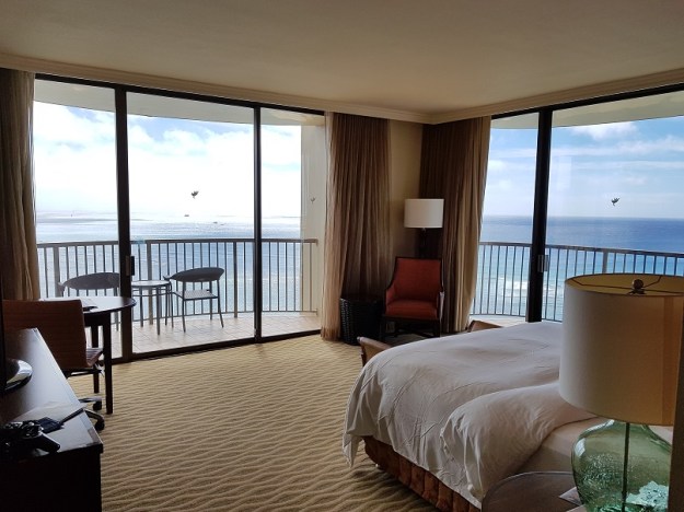 Hilton Hawaiian village Rainbow Tower Ocean Front View