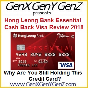Hong Leong Bank Essential Visa Review 2018