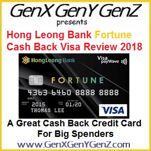 Hong Leong Bank Fortune Visa Review 2018