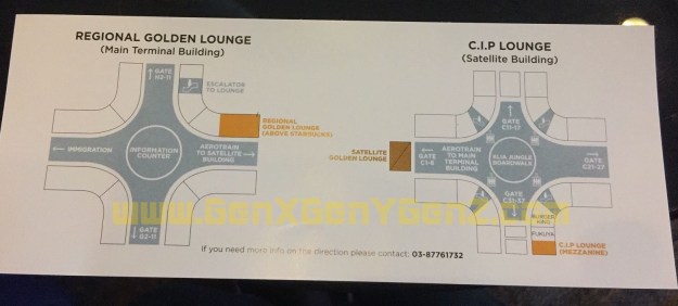 MAS Golden Lounges KLIA