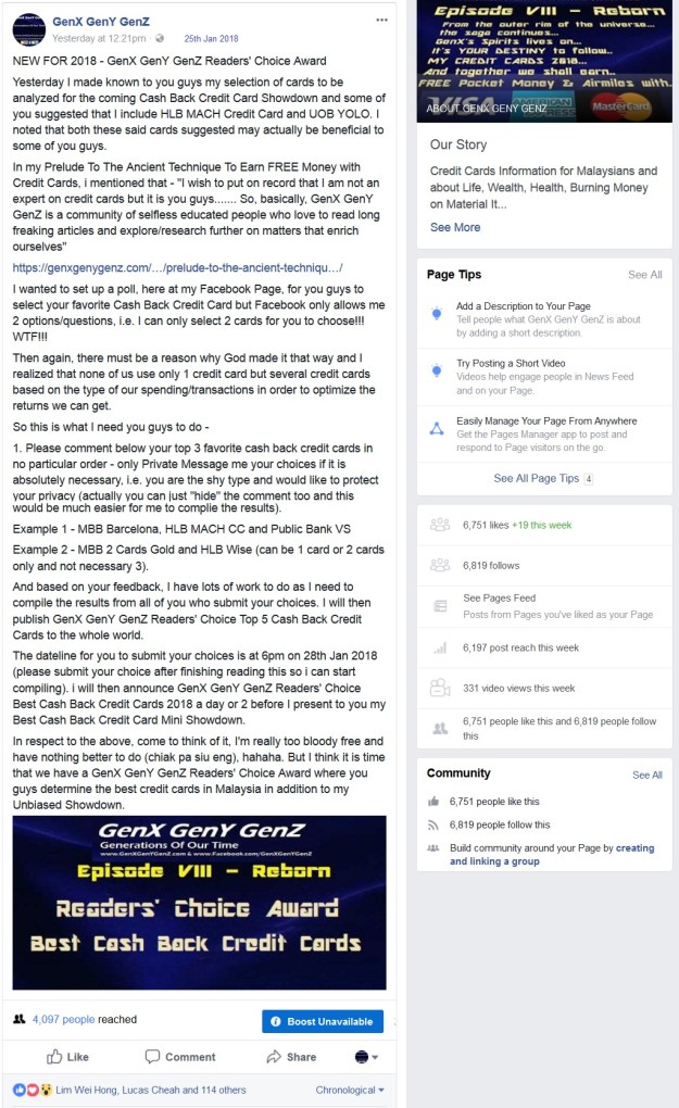 Readers Choice FB Announcement