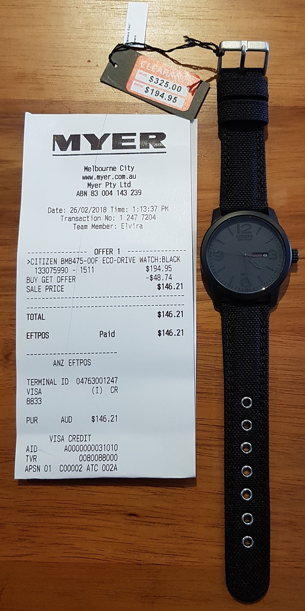 Citizen Eco Drive BM8475-00 Super Price