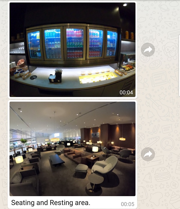 Cathay Pacific Business Class Lounge Singapore 2