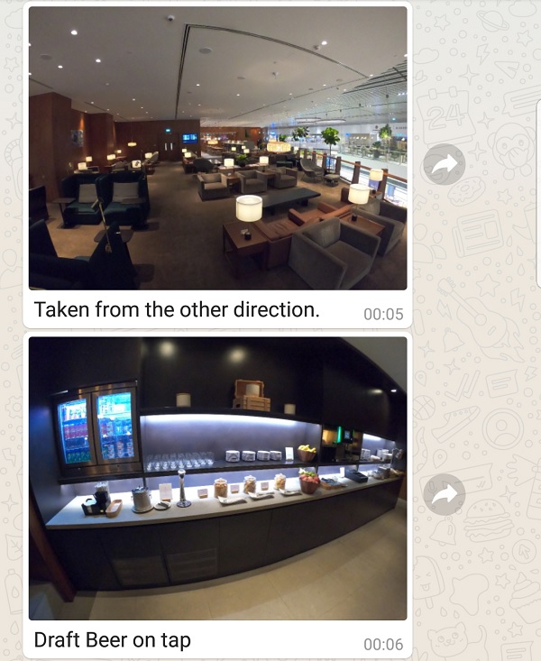 Cathay Pacific Business Class Lounge Singapore 3
