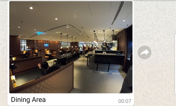 Cathay Pacific Business Class Lounge Singapore 4