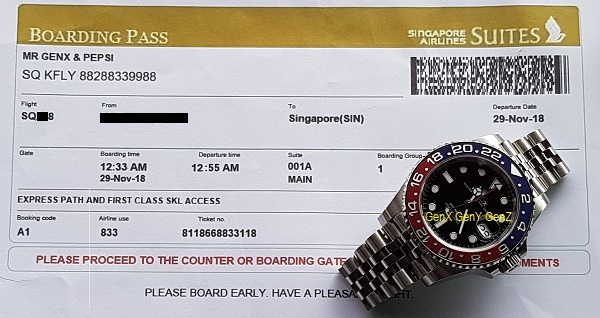 GenX and Pepsi Suite Class Travel