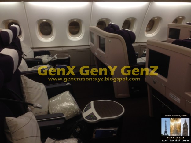 Malaysia Airlines Business Class A380