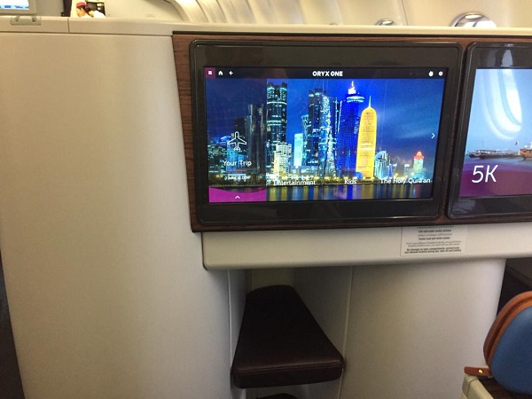 Qatar Airways Airbus A330 Warsaw to Doha 2