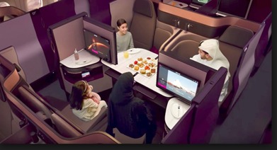Qatar Airways Quad Seats