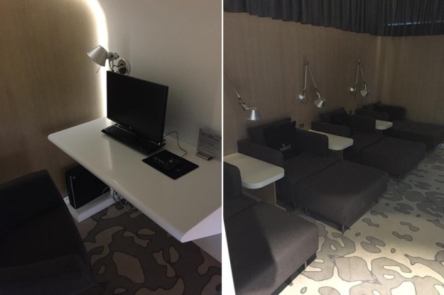 Qatar Airways Warsaw Business Class Lounge 1