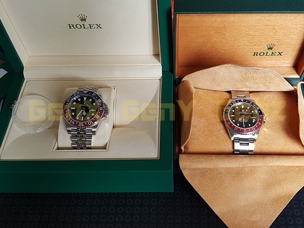 Rolex GMT Master Pepsi 16700 vs 126710BLRO 2018 Photo Review 1