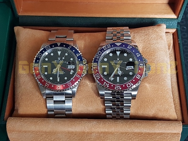 Rolex GMT Master Pepsi 16700 vs 126710BLRO 2018 Photo Review 2