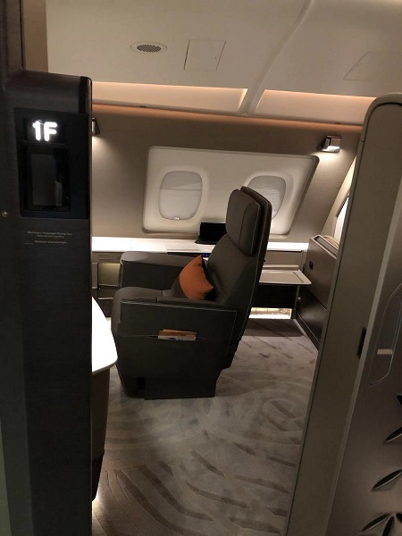 Singapore Airlines Aribus A380 New Suite 1