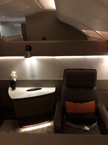 Singapore Airlines Aribus A380 New Suite 3