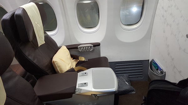 Singapore Airlines Boeing 737 Business Class