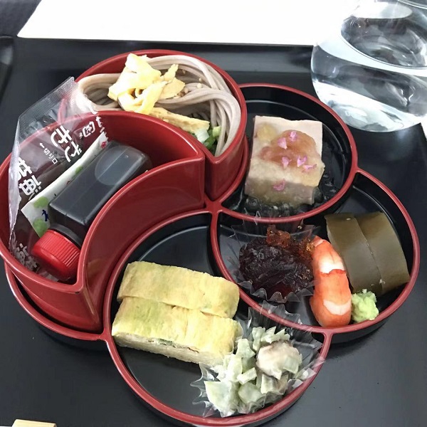 Singapore Airlines Business Class Nagoya to Singapore Food 2