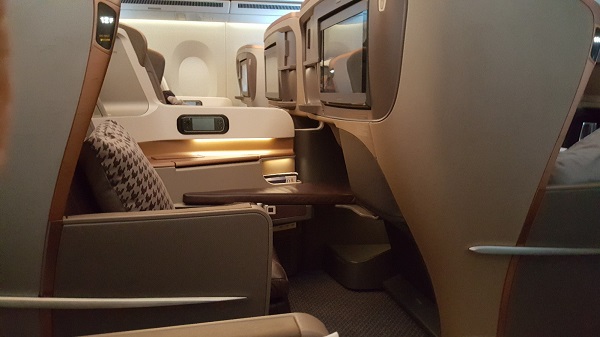 Singapore Airlines South Africa to Singapore Business Class 1