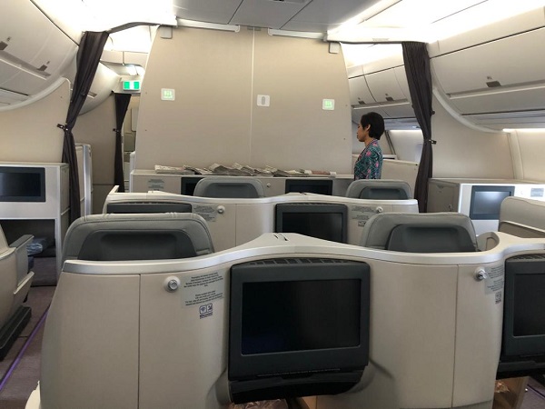 Malaysia Airlines Buisness Class A350 Kuala Lumour London Review 1