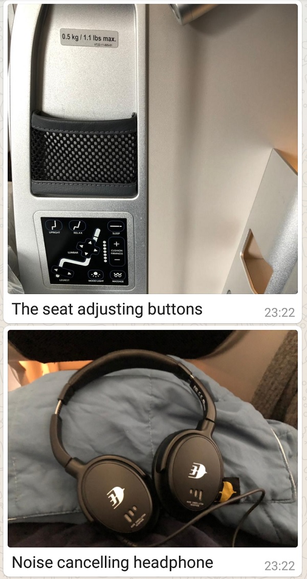 Malaysia Airlines Buisness Class A350 Kuala Lumour London Review 7