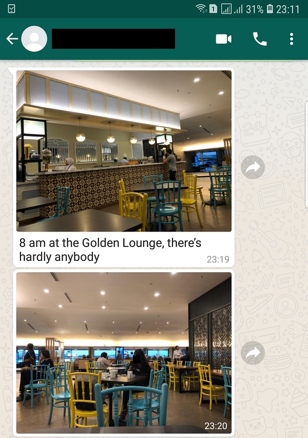 Malaysia Airlines Golden Lounge KLIA 1 2019