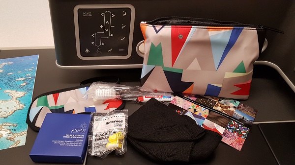 Qantas Business Class Airbus A330 Singapore to Melbourne 10