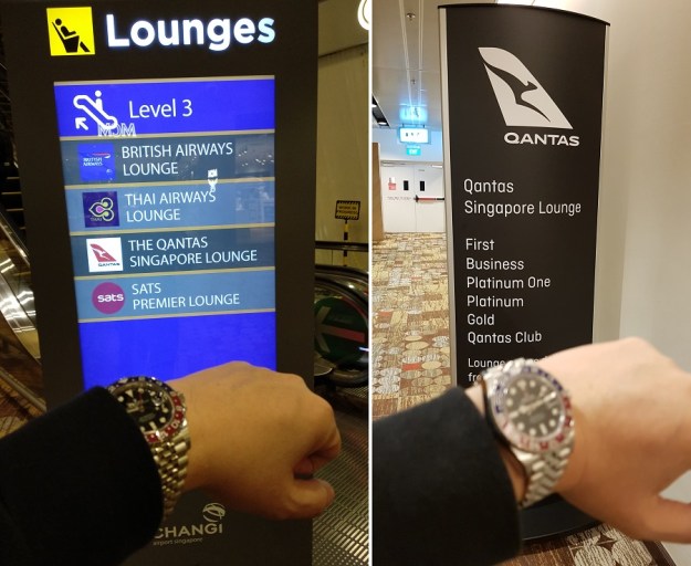 Qantas Singapore Lounge Changi Terminal 1 1