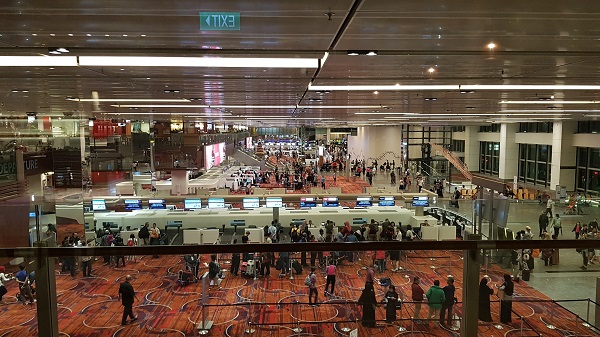 Qantas Singapore Lounge Changi Terminal 1 14