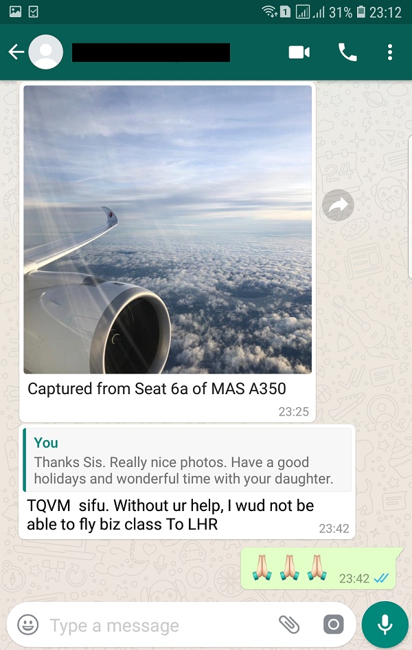 Malaysia Airlines Buisness Class A350 Kuala Lumour London Review 9.jpg