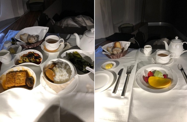 Cathay Pacific First Class Hong Kong to Vancounver 3