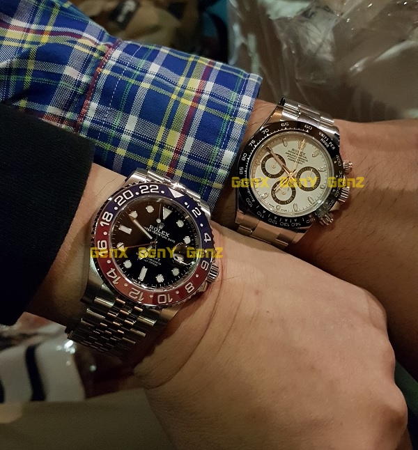 GenX Rolex Pepsi GMT versus Daytona