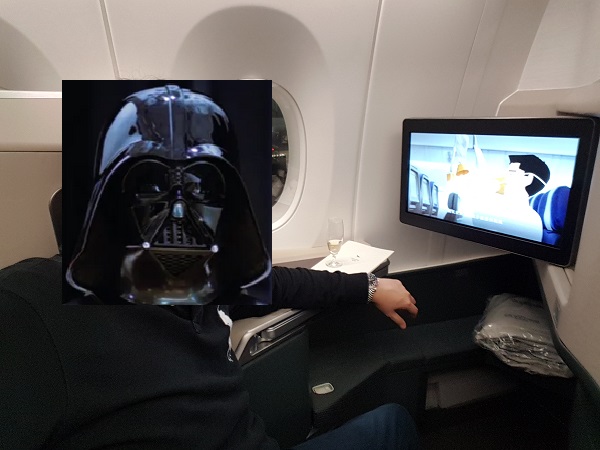 Cathay Pacific Business Class Airbus A350 Review Seat 20A GenX