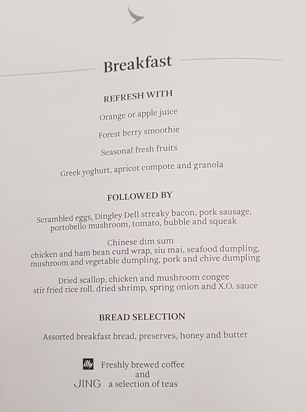 Cathay Pacific CX105 Hong Kong to Melbourne Business Class Review Food and Liquor 5.jpg