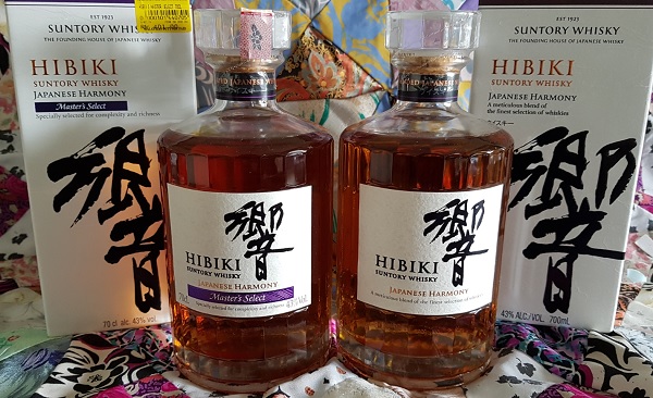 Hibiki Japanese Harmony Masters Select versus Harmony Bottles.jpg