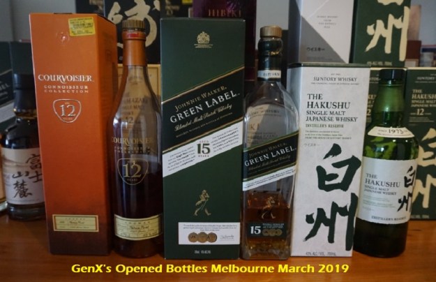 GenX Spirit Collection 2019 opened cognac and whiskies.jpg